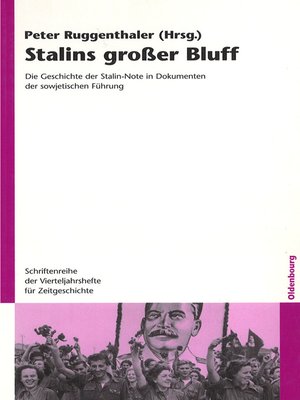 cover image of Stalins großer Bluff
